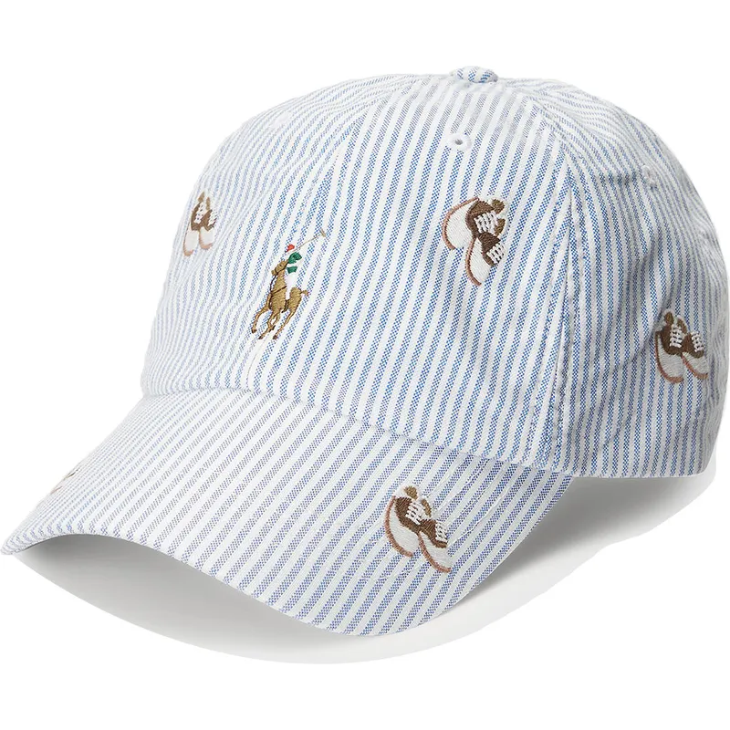 cap-zaoblena-blue-adjustable-strap-polo-ralph-lauren cap-zaoblena-blue-adjustable-strap-polo-ralph-lauren