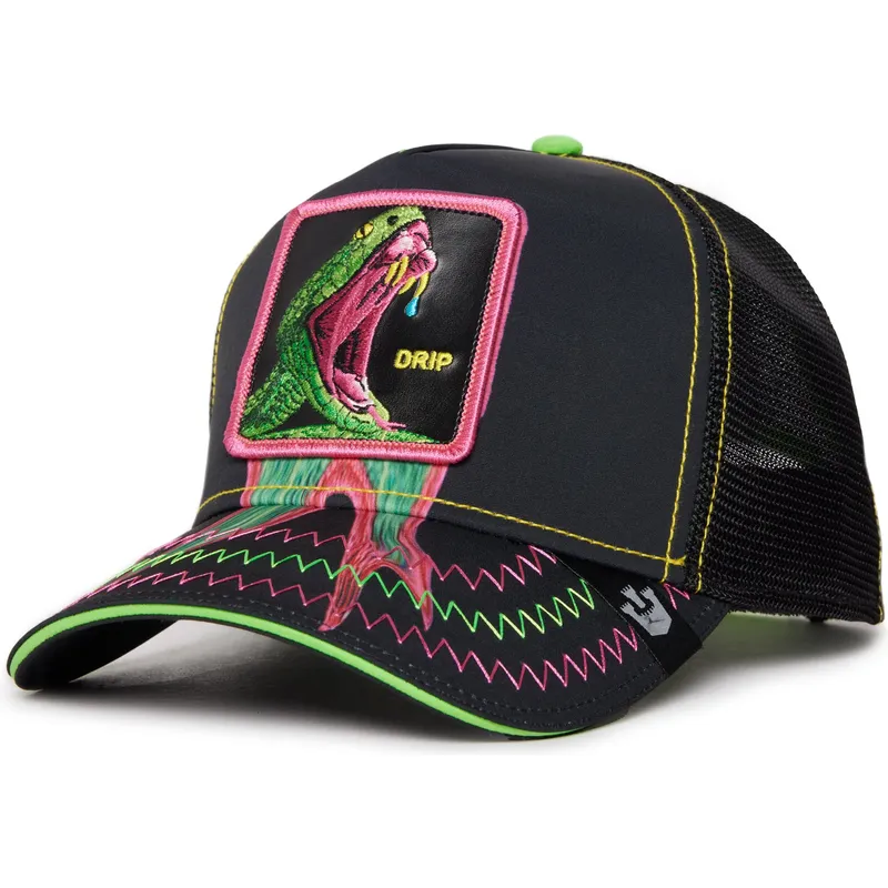 siltovky-zaoblena-kamionista-cierna-snapback-serpiente-drip-driipp-this-is-the-drip-the-farm-the-farm-de-goorin-bros