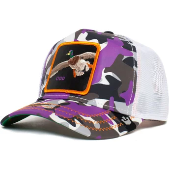 goorin-bros-trucker-cap-violettes-enten-camouflage-odd-lil-strange-duck-the-farm