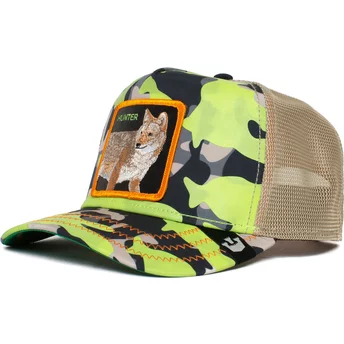 Goorin Bros. Wolf Hunter El Sorro Dorado The Farm Camouflage and Green Trucker Hat