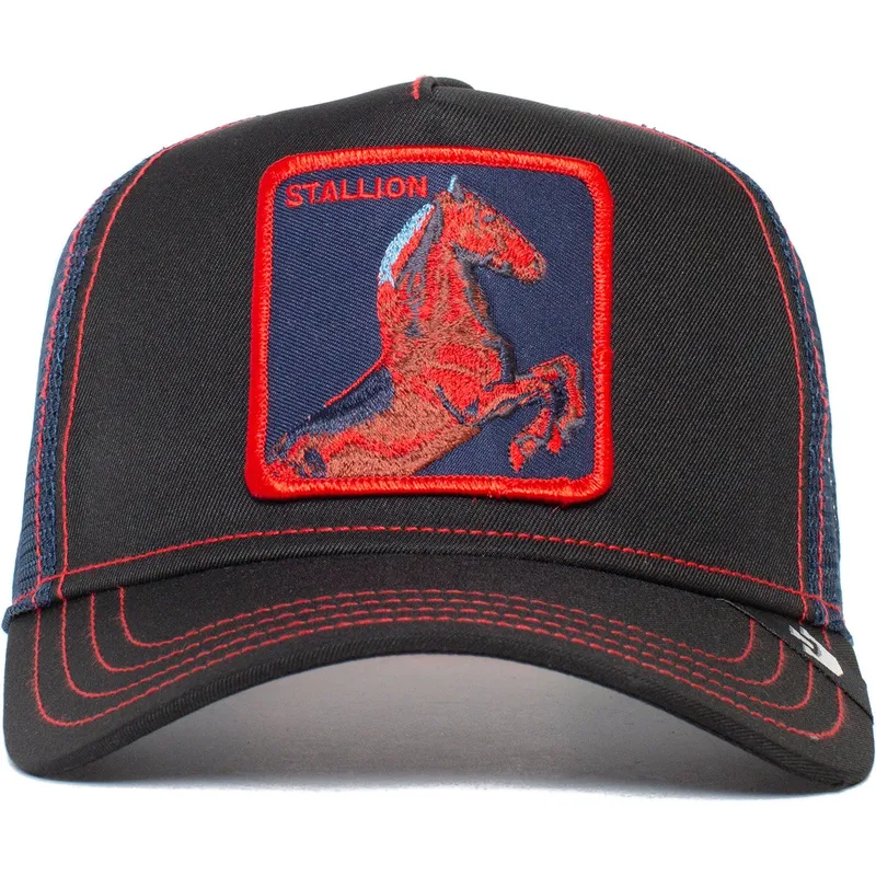 siltovka-zaoblena-cierna-snapback-stallion-trip-the-farm-goorin-bros