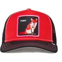 siltovka-zaoblena-cervena-snapback-foxy-trip-the-farm-goorin-bros