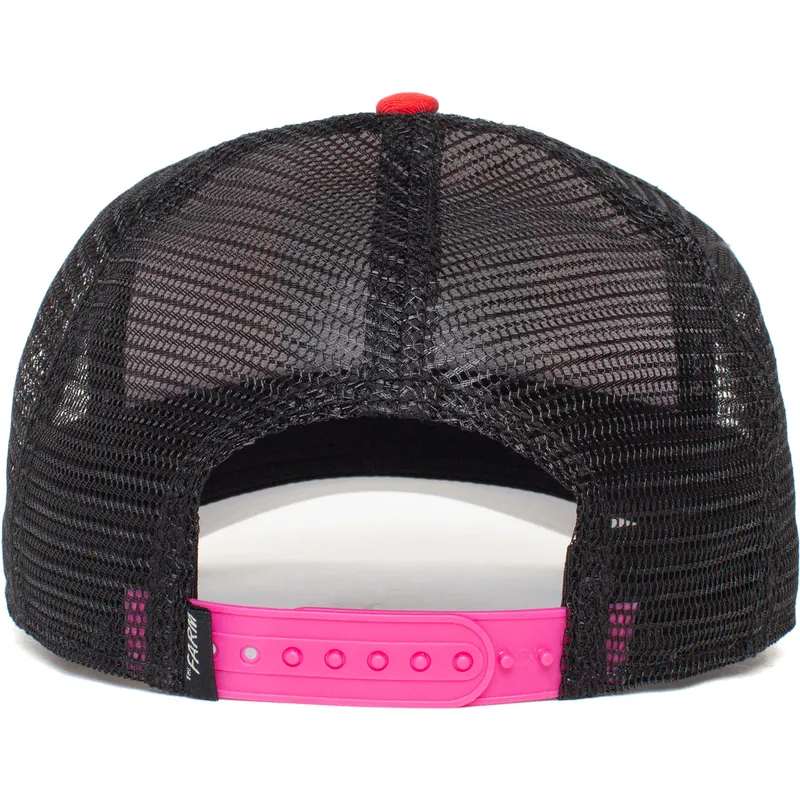 siltovka-zaoblena-cervena-snapback-foxy-trip-the-farm-goorin-bros