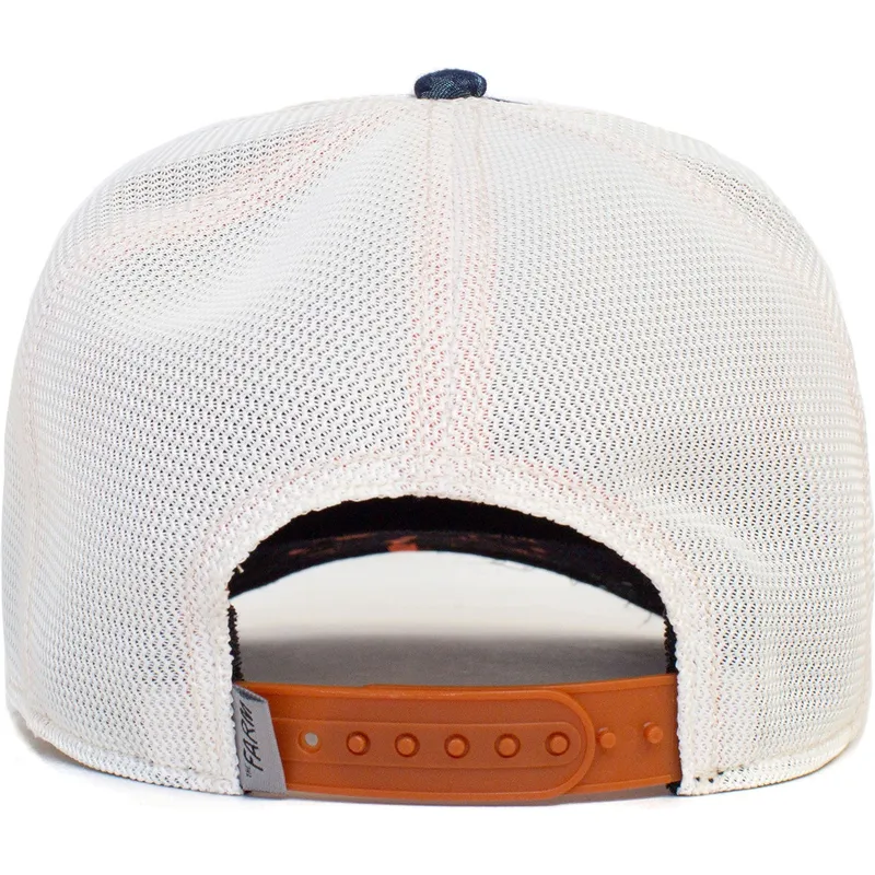 siltovky-zaoblena-kamionista-oranzova-snapback-mariposa-majestic-monarchy-of-roses-the-farm-the-farm-de-goorin-bros