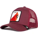 siltovka-zaoblena-cervena-snapback-handsome-truckin-the-farm-goorin-bros