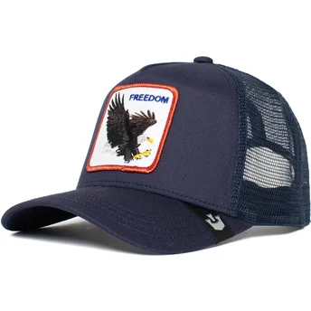 Šiltovky zaoblená kamionista tmavomodrá snapback águila Freedom Truckin The Farm The Farm de Goorin Bros.