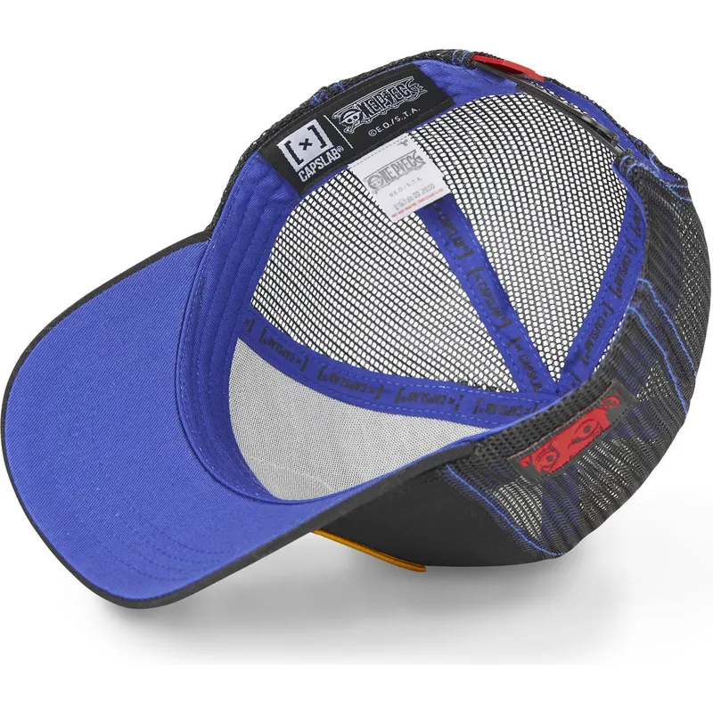 schwarze-trucker-cap-monkey-d-luffy-op2-luf1-one-piece-von-capslab