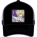 siltovka-zaoblena-cierna-snapback-super-saiyan-2-goh1-son-gohan-dragon-ball-capslab