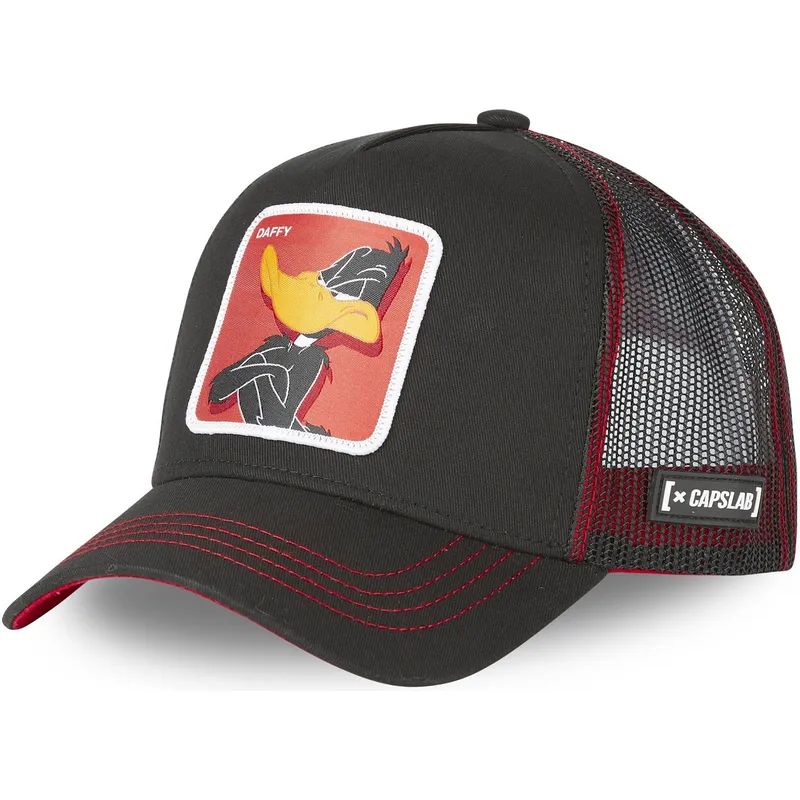 cap-zaoblena-black-snapback-daffy-duck-looney-tunes-capslab