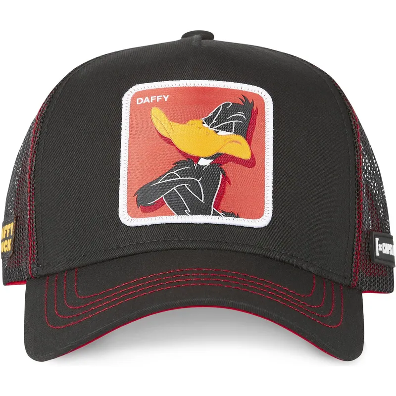 cap-zaoblena-black-snapback-daffy-duck-looney-tunes-capslab