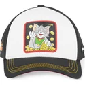 weisse-und-schwarze-gebogene-snapback-kappe-tom-t12-looney-tunes-von-capslab
