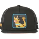 schwarze-flache-trucker-kappe-scooby-doo-sbd7-scooby-doo-von-capslab