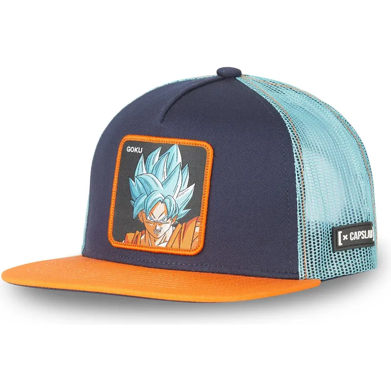 siltovka-rovna-tmavomodra-snapback-super-saiyan-blue-sa2-son-goku-dragon-ball-capslab