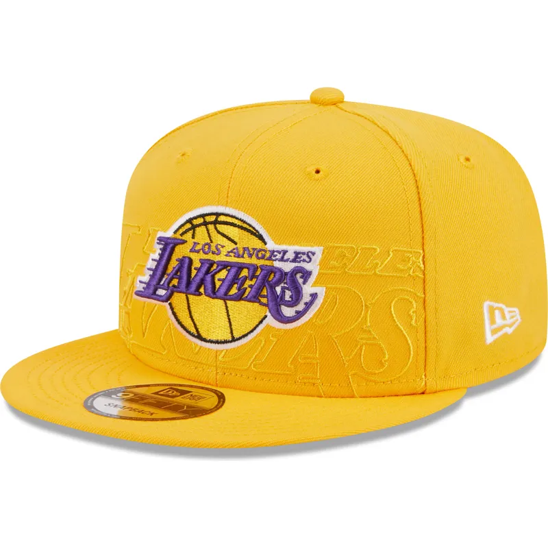 siltovka-rovna-zlta-snapback-9fifty-draft-edition-2023-los-angeles-lakers-nba-new-era