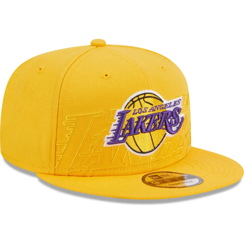 siltovka-rovna-zlta-snapback-9fifty-draft-edition-2023-los-angeles-lakers-nba-new-era