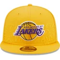 gelbe-snapback-kappe-9fifty-draft-edition-2023-der-los-angeles-lakers-nba-von-new-era