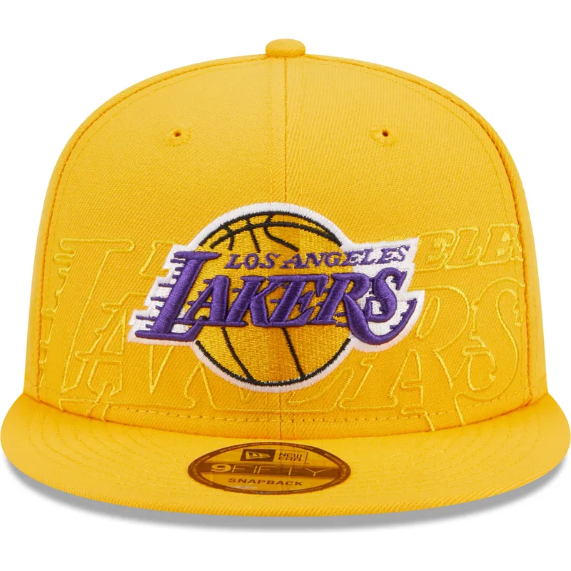 siltovka-rovna-zlta-snapback-9fifty-draft-edition-2023-los-angeles-lakers-nba-new-era