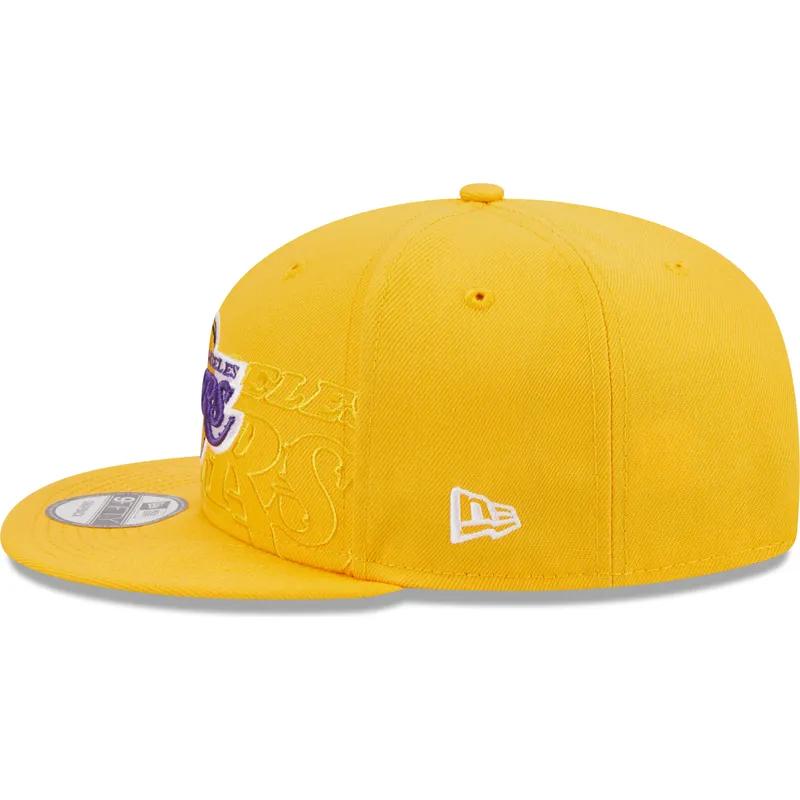 siltovka-rovna-zlta-snapback-9fifty-draft-edition-2023-los-angeles-lakers-nba-new-era
