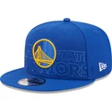 siltovka-rovna-modra-snapback-9fifty-draft-edition-2023-golden-state-warriors-nba-new-era