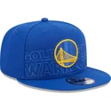siltovka-rovna-modra-snapback-9fifty-draft-edition-2023-golden-state-warriors-nba-new-era