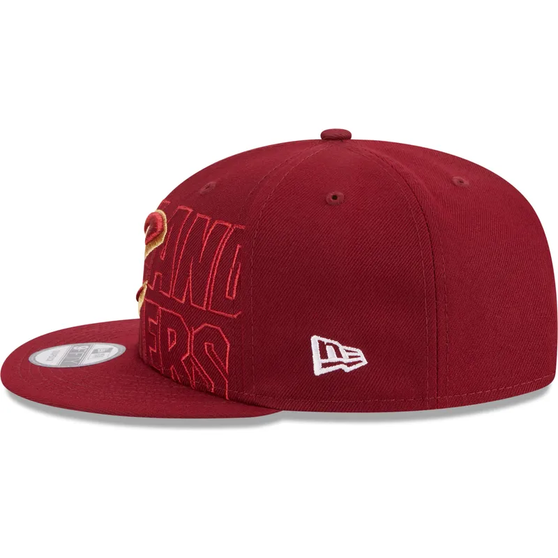 siltovka-rovna-cervena-snapback-9fifty-draft-edition-2023-cleveland-cavaliers-nba-new-era
