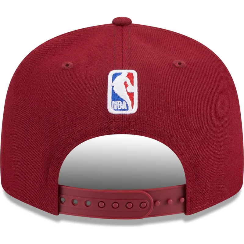 siltovka-rovna-cervena-snapback-9fifty-draft-edition-2023-cleveland-cavaliers-nba-new-era