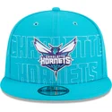 siltovka-rovna-modra-snapback-9fifty-draft-edition-2023-charlotte-hornets-nba-new-era