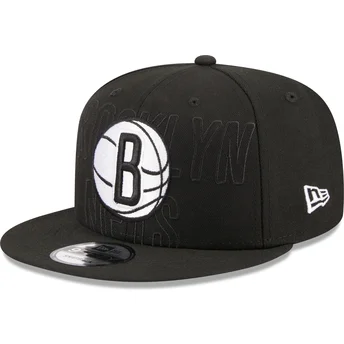 Šiltovky rovná čierna snapback 9FIFTY Draft Edition 2023 Brooklyn Nets NBA New Era