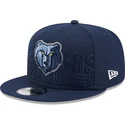 cap-rovna-navy-blue-snapback-9fifty-draft-edition-2023-memphis-grizzlies-nba-new-era