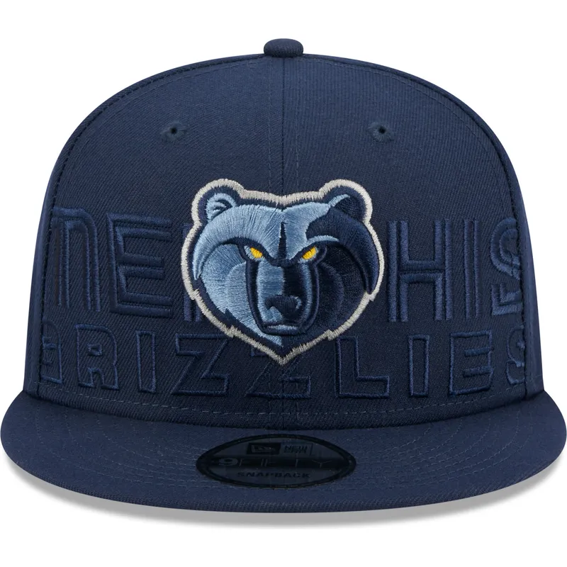 siltovka-rovna-tmavomodra-snapback-9fifty-draft-edition-2023-memphis-grizzlies-nba-new-era