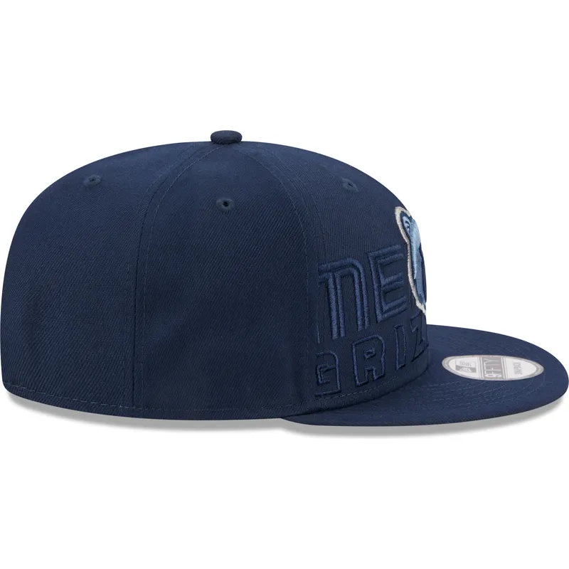 siltovka-rovna-tmavomodra-snapback-9fifty-draft-edition-2023-memphis-grizzlies-nba-new-era