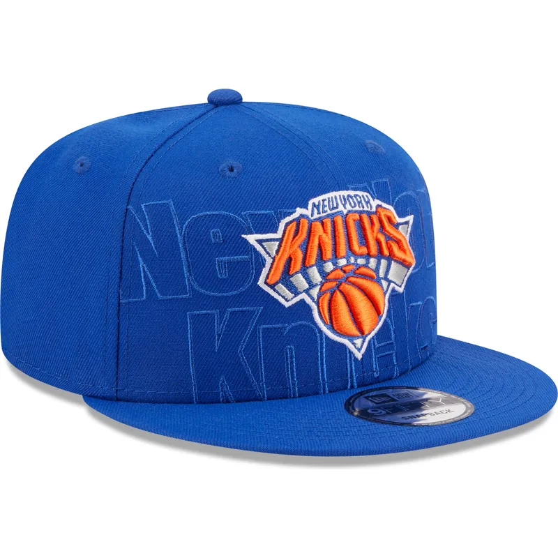 siltovka-rovna-modra-snapback-9fifty-draft-edition-2023-new-york-knicks-nba-new-era