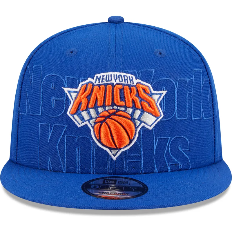 siltovka-rovna-modra-snapback-9fifty-draft-edition-2023-new-york-knicks-nba-new-era