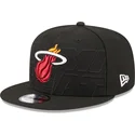 siltovka-rovna-cierna-snapback-9fifty-draft-edition-2023-miami-heat-nba-new-era