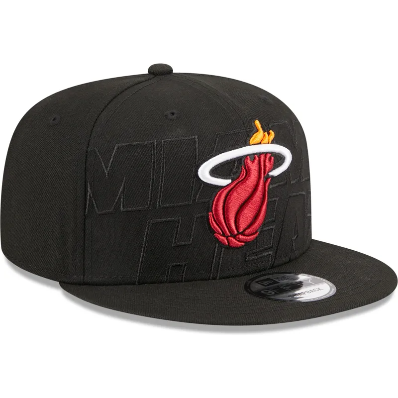 siltovky-rovna-cierna-snapback-9fifty-draft-edition-2023-miami-heat-nba-new-era