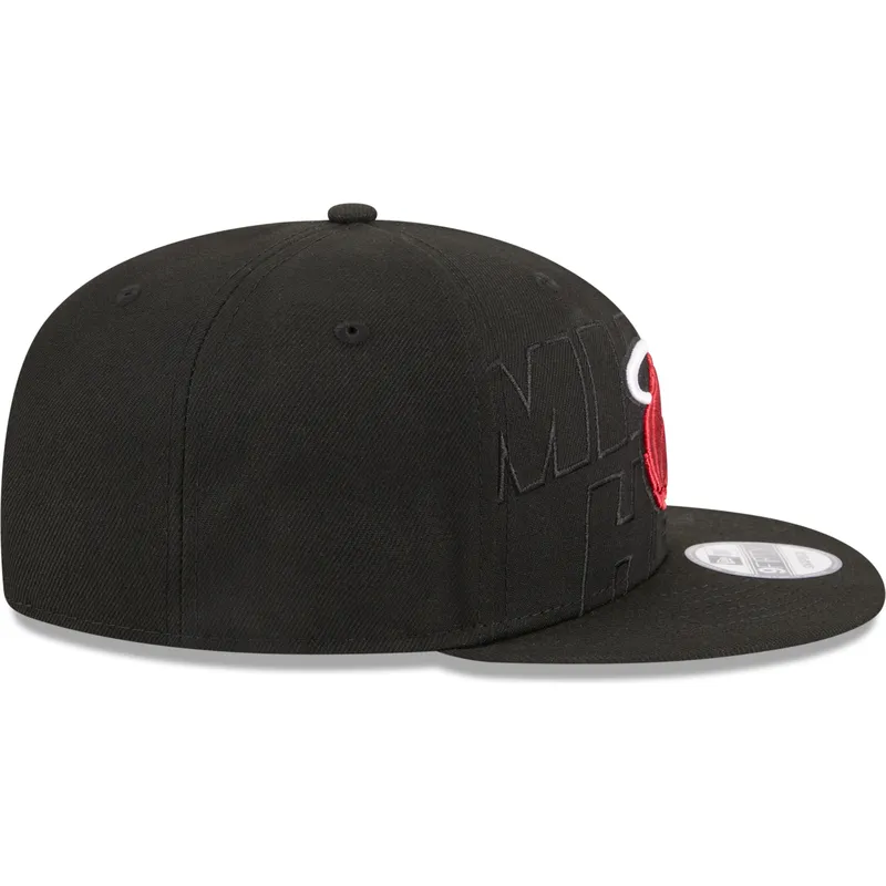 siltovky-rovna-cierna-snapback-9fifty-draft-edition-2023-miami-heat-nba-new-era