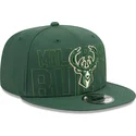 siltovka-rovna-zelena-snapback-9fifty-draft-edition-2023-milwaukee-bucks-nba-new-era