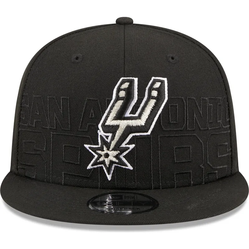 siltovka-rovna-cierna-snapback-9fifty-draft-edition-2023-san-antonio-spurs-nba-new-era