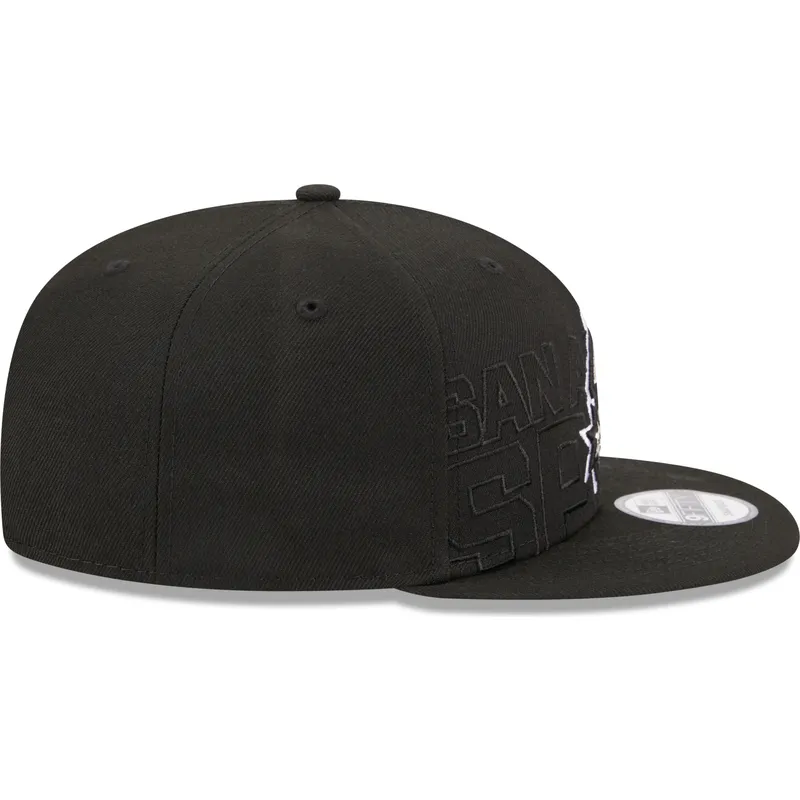 siltovka-rovna-cierna-snapback-9fifty-draft-edition-2023-san-antonio-spurs-nba-new-era