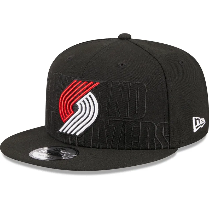 siltovka-rovna-cierna-snapback-9fifty-draft-edition-2023-portland-trail-blazers-nba-new-era