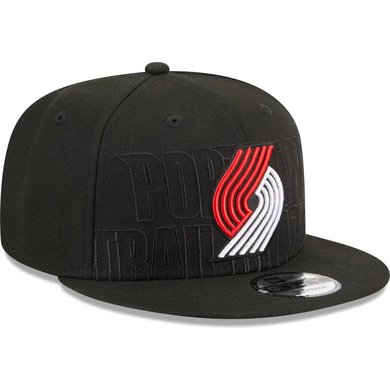 siltovka-rovna-cierna-snapback-9fifty-draft-edition-2023-portland-trail-blazers-nba-new-era