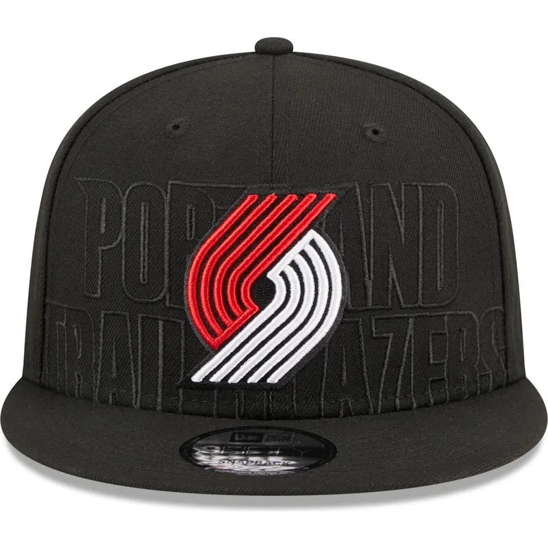 siltovka-rovna-cierna-snapback-9fifty-draft-edition-2023-portland-trail-blazers-nba-new-era