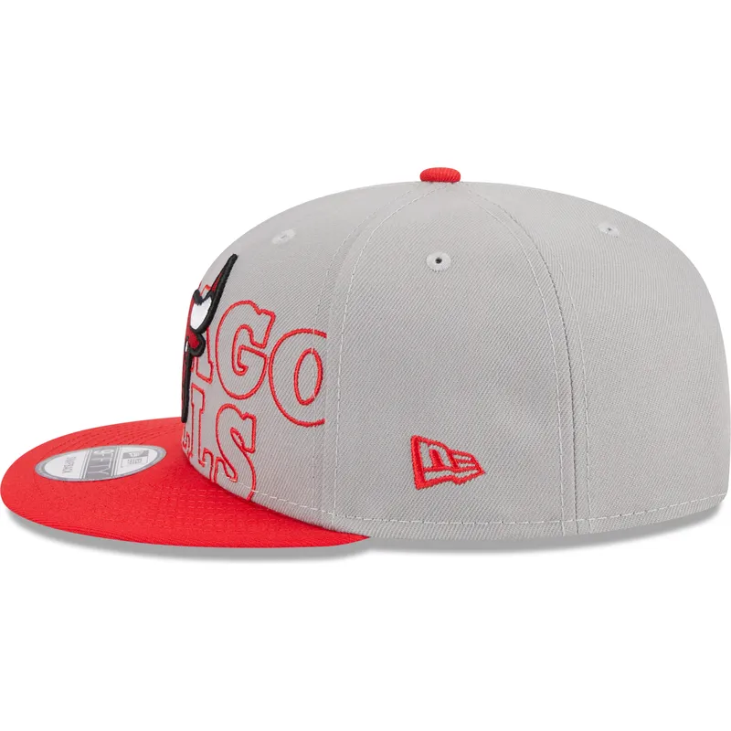 siltovka-rovna-siva-snapback-9fifty-draft-edition-2023-chicago-bulls-nba-new-era
