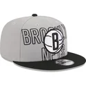 cap-rovna-gray-snapback-9fifty-draft-edition-2023-brooklyn-nets-nba-new-era