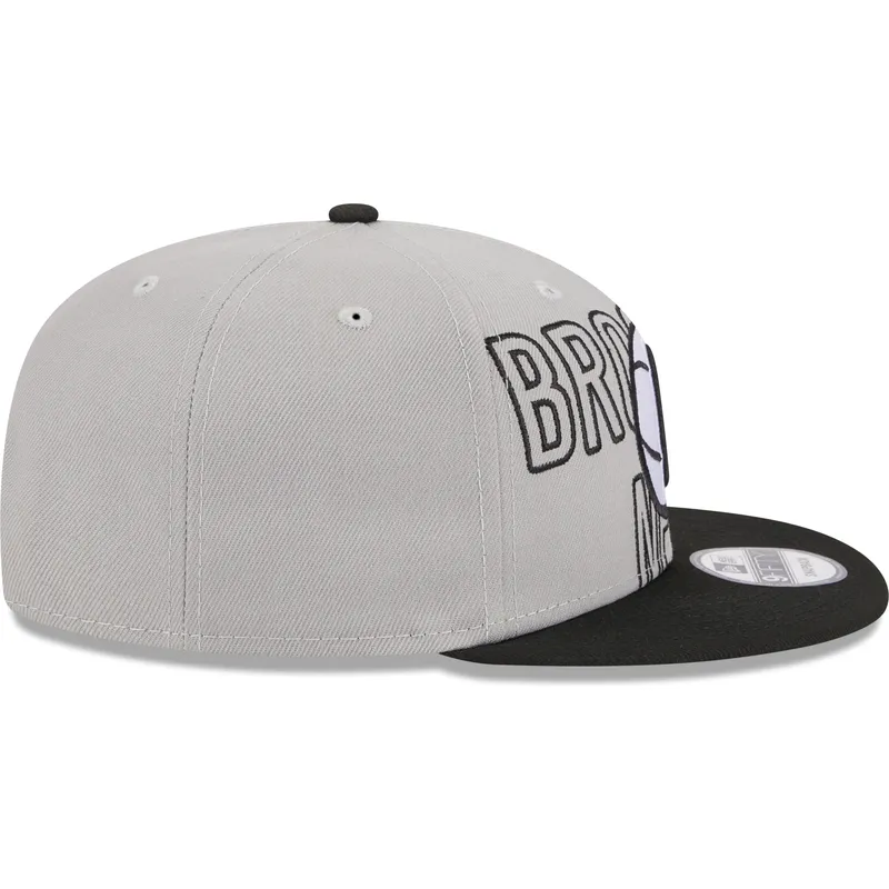 siltovky-rovna-siva-snapback-9fifty-draft-edition-2023-brooklyn-nets-nba-new-era