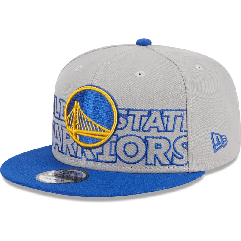 siltovka-rovna-siva-snapback-9fifty-draft-edition-2023-golden-state-warriors-nba-new-era