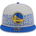 siltovka-rovna-siva-snapback-9fifty-draft-edition-2023-golden-state-warriors-nba-new-era