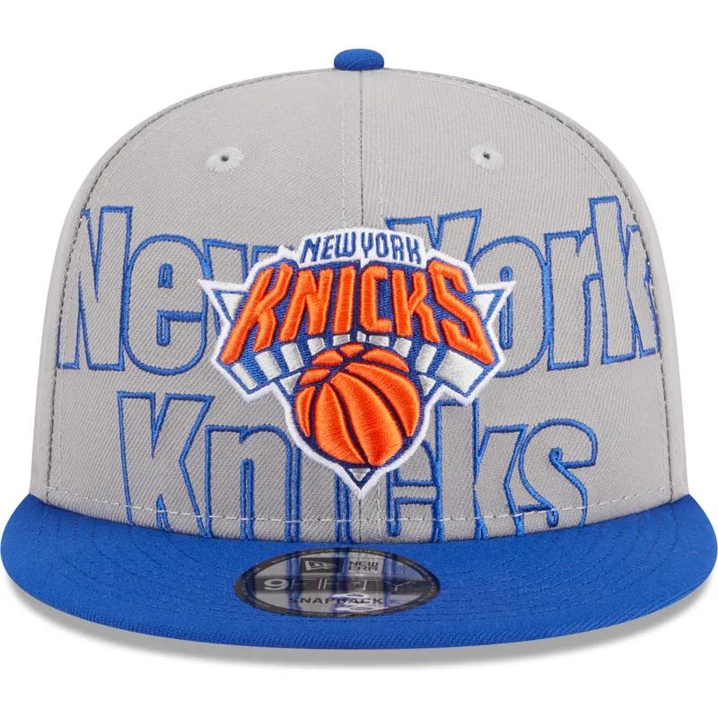 siltovky-rovna-siva-snapback-9fifty-draft-edition-2023-new-york-knicks-nba-new-era