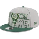 siltovka-rovna-siva-snapback-9fifty-draft-edition-2023-milwaukee-bucks-nba-new-era