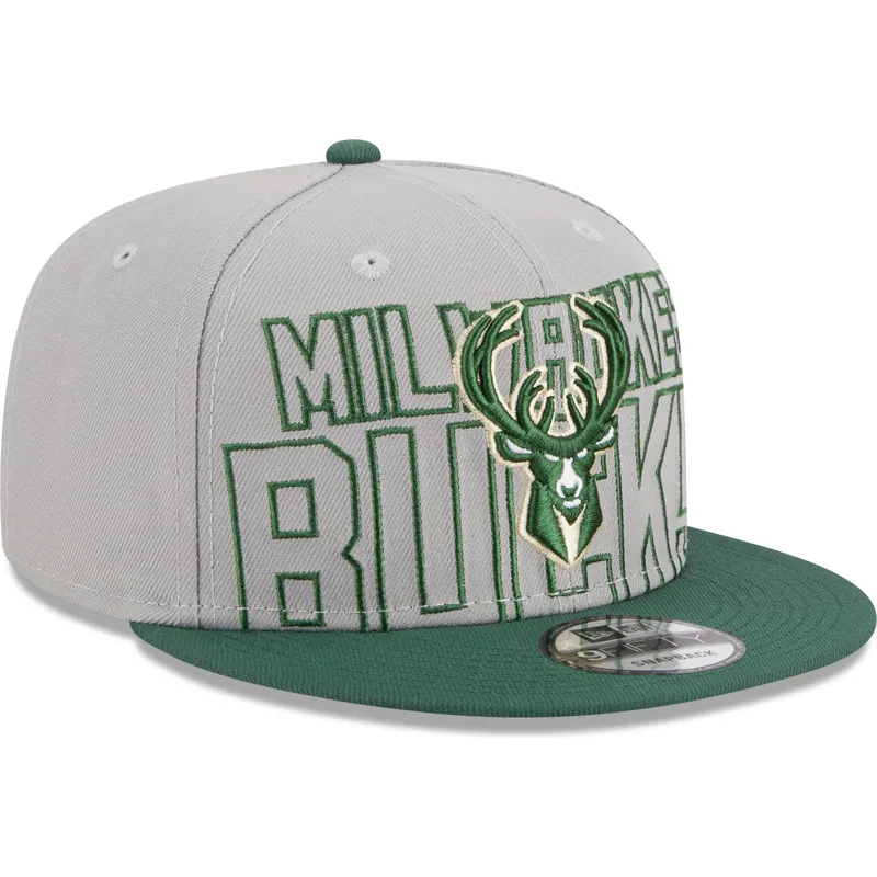 siltovka-rovna-siva-snapback-9fifty-draft-edition-2023-milwaukee-bucks-nba-new-era